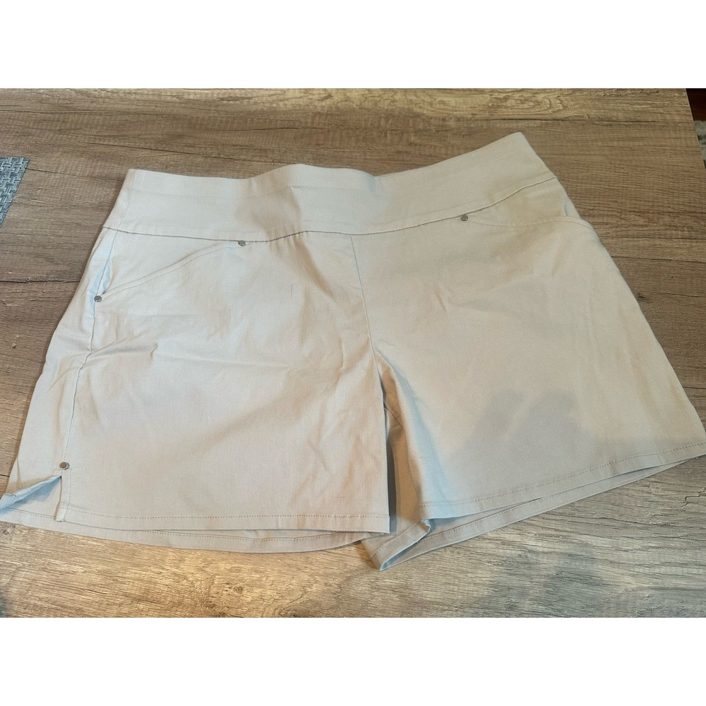 INC INTERNATIONAL CONCEPTS Women's Size 14 Pull On Shorts Khaki
